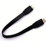 Prime Yassı Flat Slim HDMI Kablo Uyumlu 4K Full Hd 4K 60hz 2.0 Uyumlu 4K 60P Çözünürlük Uyumlu 18 Gbps Veri Aktarım Hızı, Ethernet Kanallı (0.5 Metre)
