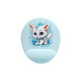 Prime Yavru Kedi Bilek Destekli Mouse Pad - Option-1 - 0002 - Beyaz