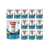 Prime Yetişkin Kedi Balıklı ve Jöleli Konserve Mama 400 gr x 12 Adet - Option-1