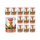 Prime Yetişkin Köpek Somonlu ve Jöleli Konserve Mama 400 gr x 12 Adet - Option-1
