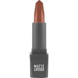 Prime Yoğun Renk Veren Uzun Süre Kalıcı Nemlendirici Kadifemsi Mat Ruj - Lipstick 403 Caramel Nude - Option-1
