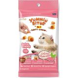Prime Yummıe Bıtes Yumuşak Çığnenebılır Kedı Ödülü Tavuk ve Çızgılı Orkınos Aromalı - 0,10 kg