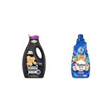 Prime Yumoş Sıvı Deterjan Siyahlar Için Canlandırıcı Bakım 1690 ml ve Yumoş Çamaşır Yumuşatıcısı Lilyum 1440 ml - 0,25 gr