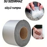 Primeaks Çatı Izolasyon Tamir Bandı 2 Metre | Su Sızdırmaz Kendinden Yapışkanlı Çamur Boru & Oluk Bandı