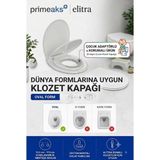 Primeaks Çocuk Adaptörlü Klozet Kapağı – Çocuk Tuvalet Oturağı – Kaymaz Güvenli Bebek Klozet Adaptörü