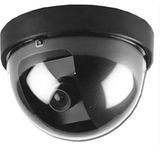 Primeaks Sahte Güvenlik Kamerası LED Işıklı – Küre Tip (Dome) Caydırıcı Kamera – Gerçek Görünümlü
