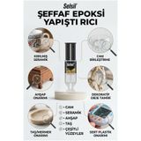 Primeaks Şırınga Tipi Çift Komponentli Epoksi Yapıştırıcı Güçlü Çok Amaçlı Yapıştırıcı