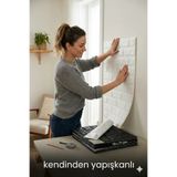 Primeaks Tuğla Desenli 70X77 Cm Köpük Kabartmalı 3D Duvar Kağıdı- Kendinden Yapışkanlı Panel