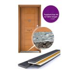 Primeaks Yapışkanlı Kapı Altı Eşik Süngeri 90 Cm – Soğuk, Toz Ve Böcek Önleyici