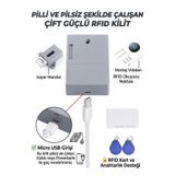primehome RFID Kartlı Görünmez Dolap Kilidi - Mobilya ve Ofis İçin Gizli Güvenlik Kilidi Akıllı Elektronik