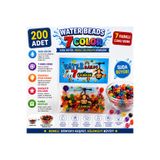 PRIMENEST 2 Paket 200 Adet 7 Renk Su Maymunu (Water Beads) – Suda Büyüyen Kristal Jel Boncuk | Dekoratif & Eğitici Duyu Oyuncağı