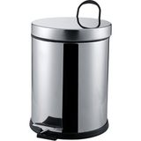 Primera 5 Litre Pedallı Çöp Kovası Krom
