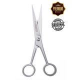 PrimeSegment Ice Profesyonel Berber Saç Kesim Makası 7 Inch 17.5 Cm Kuaför Kaş Bıyık Sakal Kesme Makas