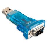 PrimeX DA-70167 USB to RS232 Çevirici, USB to Seri Dönüştürücü, USB RS232 COM Port Adaptör, DB9 Erkek Seri Port Çevirici, PC Laptop Notebook İçin Endüstriyel Cihaz POS Barkod PLC CNC Bağlantı Adaptör