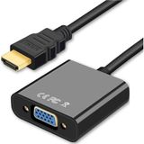 PrimeX Plus PrimeX PX-1240S Dijital HDMI to VGA 30cm Görüntü Çevirici Aparat Siyah