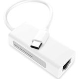 PrimeX Plus PrimeX PX-2131C Type-C USB RJ45 Ethernet 10/100 Çevirici Adaptör Win10/Mac/Linux (Tak Çalıştır)