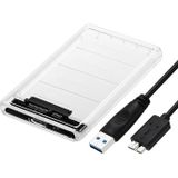 PrimeX Plus PrimeX PX-3000 USB3.0 Harddisk Kutusu, 2.5 Şeffaf Harddisk/SSD Kutusu