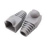 PrimeX Plus Primex PX-CAT6100 RJ45 Koruma Kılıfı 100 Adet, Cat5 Cat6 Ethernet Konnektör Boot Cover, Lan Ağ Kablo - Standart