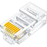 PrimeX Plus PX-CAT460 Cat6 Jak Plug 100 Lü Paket RJ45 Konnektör