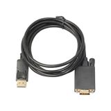 PrimeX PX-1256 1.5 Metre Display To VGA Kablo, Displayport to vga Kablo, Dp to Vga Çevirici Kablo (Display Bilgisayara-VGA Monitöre Takılır)