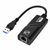 PrimeX PX-2035 USB 3.0 Gigabit Ethernet Adaptör, 1000Mbps USB to RJ45 LAN Dönüştürücü, USB Network Çevirici, PC Notebook İçin Kablolu İnternet Adaptörü, 10/100/1000Mbps Gigabit USB İnternet Çevirici