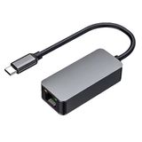 Primex Px-4752 Type C To Gigabit Ethernet, Type C To Rj45 10/100/1000/2500Mbps Gigabit Internet Cevirici, Type-C To Ethernet Donusturucu Adaptor