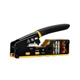 Primex Px-8070Y Rj45/Rj11 Cat6 Cat7 Ez Network Pense, Bıçaklı Profesyonel Ethernet Kablo Sıkma Pensesi