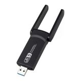 Primex Px-Ac1200 Realtek Rtl8812bu Ac1200 Usb 3.0 Wifi Adaptör, 1200Mbps Dual Band 2.4G/5G/5.8G Kablosuz Ağ Alıcısı, Pc Laptop Usb Wifi Dongle