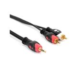 Primex Px-Aux3r 3.5Mm Aux Rca Ses Kablosu, 3 Metre Aux Ses Sistemi Kablosu, Aux Rca Ses Kablosu