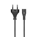 PrimeX PX-TYP18 1.8 Metre Original C7 Euro Teyip Power Kablosu, 2 Pin Sekiz Tip TV Güç Kablosu, PS5 PS4 PS3 Xbox Series LED TV Radyo Teyp DVD TV Box ve C7 Girişli Cihazlar İçin Full Bakır Power Kablo