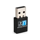 Primex Px-Wf3 Realtek RTL8192EU 300MBPS USB Wifi Adaptör, 2.4ghz 802.11N Wireless Dongle, USB Kablo