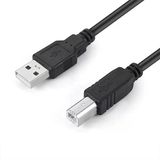 PrimeX PX-Y15 1.5 Metre Siyah USB Yazıcı Kablosu, USB-A to USB-B Printer Kablo, Yazıcı Tarayıcı Fotokopi Cihazı Bağlantı Kablosu, PC Laptop USB-B Girişli Yazıcılar ile Uyumlu