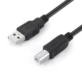 Primex Px-Y3 3 Metre Siyah Usb Yazıcı Kablosu, Usb B Yazıcı Kablosu, Tüm Usb-B Giriş Yazıcılar İle Uyumludur
