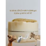 Primeyol El Yapımı Kabak Lifli Eşek Deve Sütlü Sabun 200 Gram Bitkisel Lifli Peeling Etkili El Vücut Sabunu