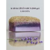 Primeyol El Yapımı Kabak Lifli Lavanta Sabunu 100 Gram - Bitkisel Lifli, Peeling Etkili El Ve Vücut Sabunu