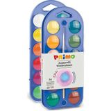 Primo Sulu Boya 24 Renk Seçeneğiyle 25MM Çocuk Gelişimine Katkı Sağlayan Set - Renkli
