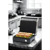 Primo Tost Makinesi | 2000W Güç | Yapışmaz Plaka | Yağ Hazneli Termostatlı tost makinası
