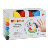 Primo Yıkanabilir Parmak Boyası 6X50 gr