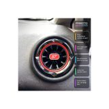 PRIMOTTO Ford Fiesta 2006-2017 Uyumlu Kırmızı ST Premium Menfez 4 ADET (Işıksız)