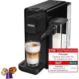 Princess Capsule ve Latte Pro Kapsül Kahve Makinesi, Nespresso Uyumlu, Otomatik Süt Sistemi, 20 Bar, Bpa Içermez, 1400W, Bulaşık Makinesinde Yıkanabilir Parçalar, Otomatik Kapanma, 01.249455.01.001