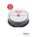 princo budget Yazdırılabilir Boş DVD+R DL Double Layer 8,5gb 8x 240 Dk DVD+R DL (10 Adet)