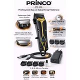 Princo Prınco Profesyonel Saç Sakal Tıraş Makinesi PR-502 - Renkli