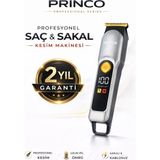 Princo Prınco Profesyonel Saç Sakal Tıraş Makinesi PR-514 - Gri