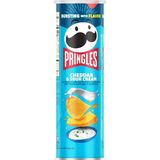 Pringles Cheddar & Sour Cream Atıştırmalık 158 gr Doğal ve Yapay Aromalı Lezzet