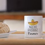 print dore Farmer Mug, Farmer Gift, Funny Gift, Agricultural Gift, Coffee Cup, Farmer Gift for Women, Farming Gift, Future Farmer, Nacho Average Farmer