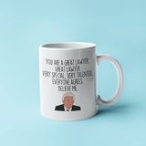 print dore Lawyer Mug, Lawyer Gift, Lawyer Gift For Women, Lawyer Gift Men, Lawyer Coffee Cup, Attorney Gift, Law School, Graduation Gift, Law Student