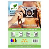 PRİNT Epson 103 L3252 Yazıcılar Için A4 Premium Parlak Çift Taraflı Fotoğraf Kağıdı 120GR 50 Yaprak