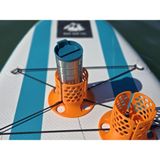 Print Zone Stand Up Paddle (Sup) Board Uyumlu Termos ve Içecek Tutucu Bardaklık - Turuncu
