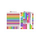 Printhome Number Blocks Matematik Eğitici Birim Küp Snapcubes /0-10 Sticker 260 Pcs