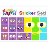Printhome Number Blocks Matematik Eğitici Birim Küp Snapcubes /61-70 Sticker 18 Pcs